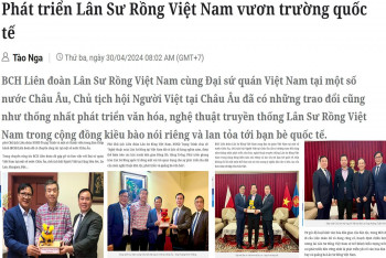 Phát triển Lân Sư Rồng Việt Nam vươn trường quốc tế.